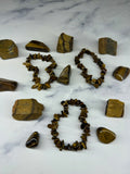 Yellow Tiger Eye Chip Bracelet