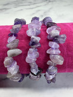 Amethyst Chip Bracelet