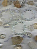 Clear Quartz Chip Bracelet