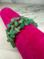 Green Aventurine Chip Bracelet