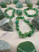 Green Aventurine Chip Bracelet