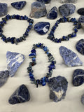 Lapis Lazuli Chip Bracelet