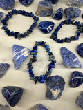 Lapis Lazuli Chip Bracelet