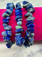 Lapis Lazuli Chip Bracelet