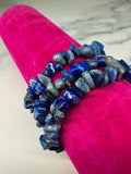 Lapis Lazuli Chip Bracelet