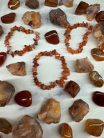 Carnelian Chip Bracelet