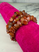 Carnelian Chip Bracelet