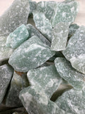 Green Aventurine Raw Stone - AurasAndGemstones