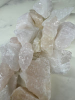 Rose Quartz Raw Stone - AurasAndGemstones