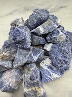 Sodalite Raw Stone - AurasAndGemstones