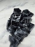 Black Obsidian Raw Stone - AurasAndGemstones