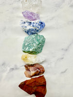 7 Chakra Raw Set - AurasAndGemstones