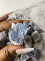 Angelite Raw Stone - AurasAndGemstones