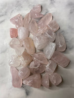 Rose Quartz Tumble Stones - AurasAndGemstones