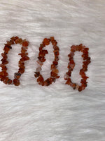 Carnelian Chip Bracelet - AurasAndGemstones