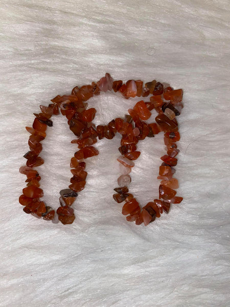 Carnelian Chip Bracelet