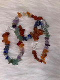 7 Chakra Chip Bracelet - AurasAndGemstones