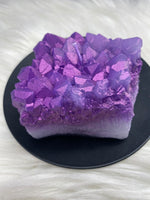 Amethyst Cluster Crystal Candle - AurasAndGemstones