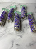 Purple Sinuata And White Sage Bundle - AurasAndGemstones