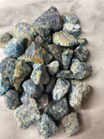 Blue Apatite Raw Stone - AurasAndGemstones