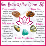 New Business/ New Career Set - AurasAndGemstones