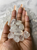 Clear Quartz Tumble Stone - AurasAndGemstones