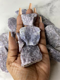 Lepidolite Raw Stone - AurasAndGemstones