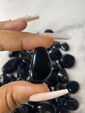 Black Obsidian Tumble Stone - AurasAndGemstones