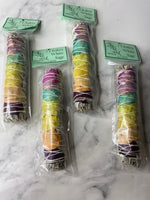 7 Chakra California Sage Bundle With Rose Petals - AurasAndGemstones