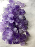 Flower Amethyst Rough Tumble Stones - AurasAndGemstones