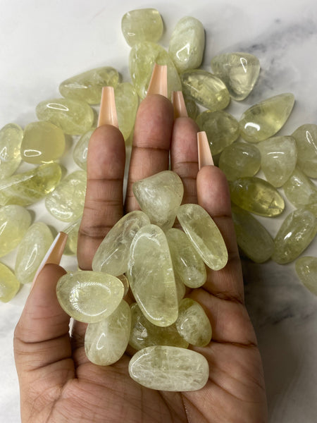 Citrine Tumble Stones - AurasAndGemstones