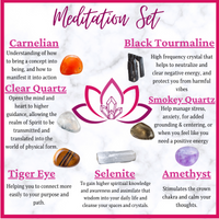 Meditation Set - AurasAndGemstones