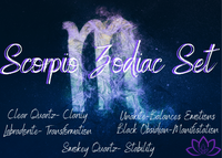 Scorpio Zodiac Set - AurasAndGemstones