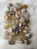 Flower Agate Tumble - AurasAndGemstones