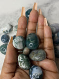 Moss Agate Tumble - AurasAndGemstones