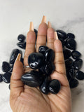 Black Obsidian Tumble Stone - AurasAndGemstones