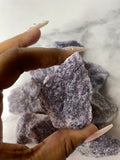 Lepidolite Raw Stone - AurasAndGemstones