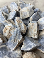 Angelite Raw Stone - AurasAndGemstones