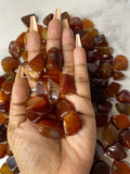 Carnelian Tumble Stone - AurasAndGemstones