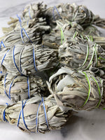 White California Sage Torches