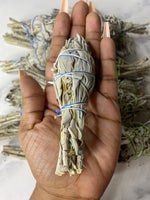 White California Sage Torches