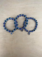 Evil Eye Adjustable Bracelet - AurasAndGemstones