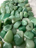 Green Aventurine Tumble Stone - AurasAndGemstones